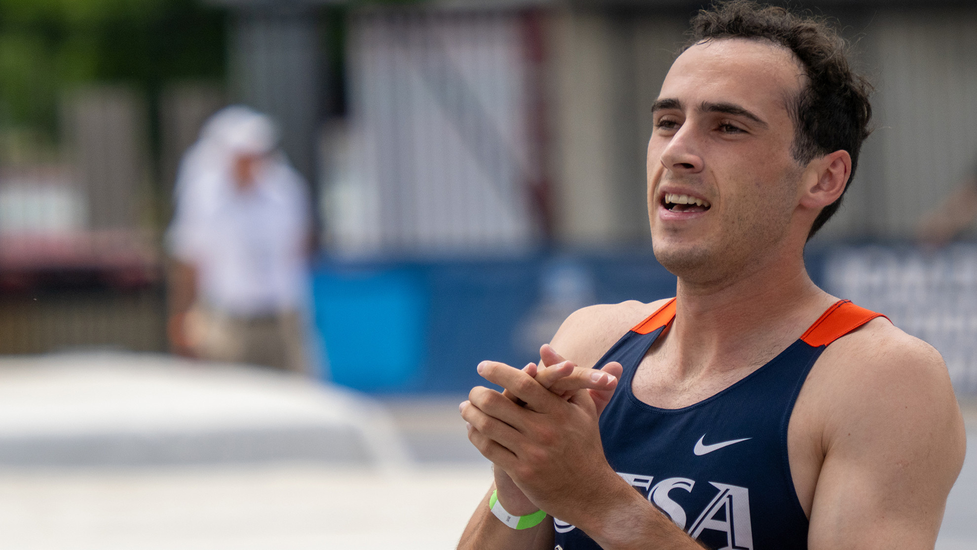 Kouyoumdjian sets Chilean 400m to advance at West First Round