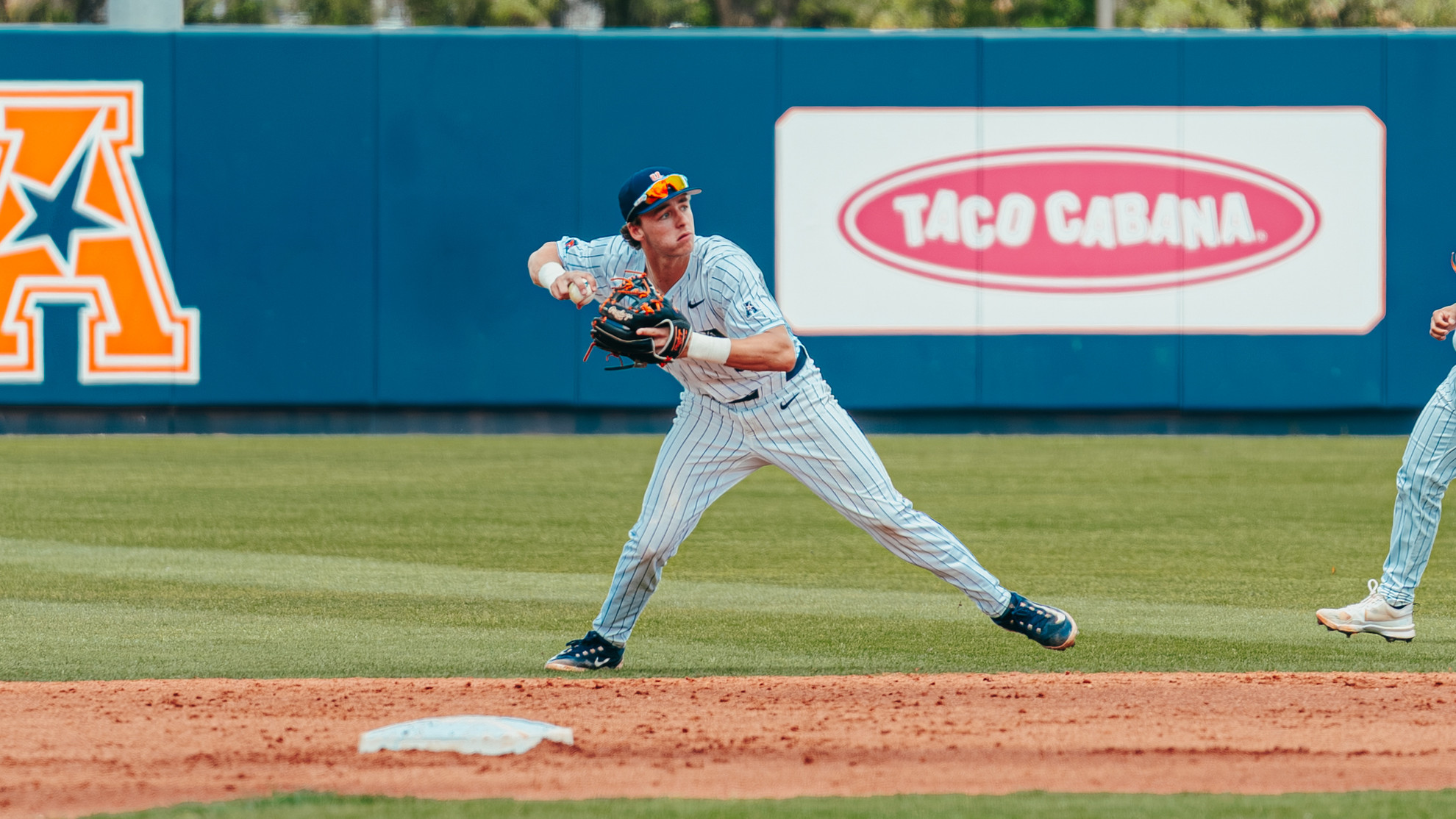 Aidan Eshelman Throws Ball From Infield During 2025 Season (San Antonio, Texas)