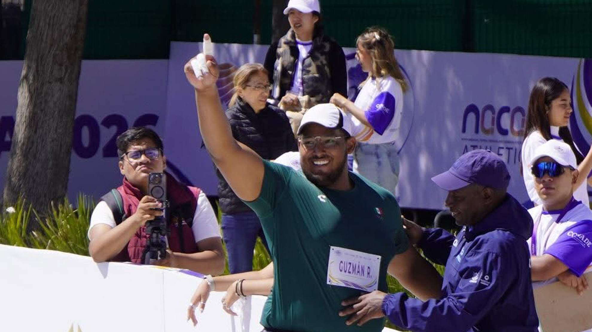 Guzman garners NACAC shot put title