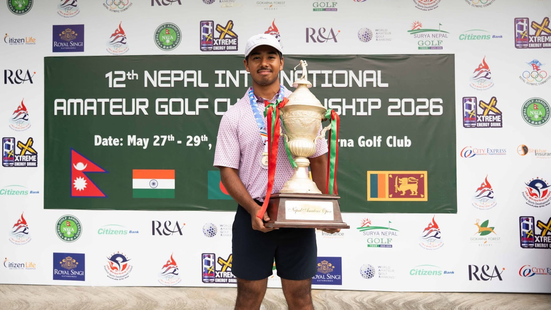 Acharya defends title at Nepal International Amateur Golf Championship