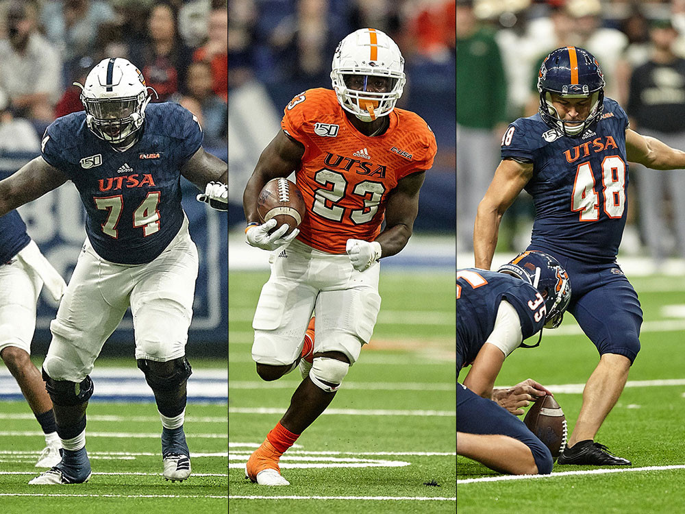 Burford, Woolen receive NFL Scouting Combine invites - UTSA