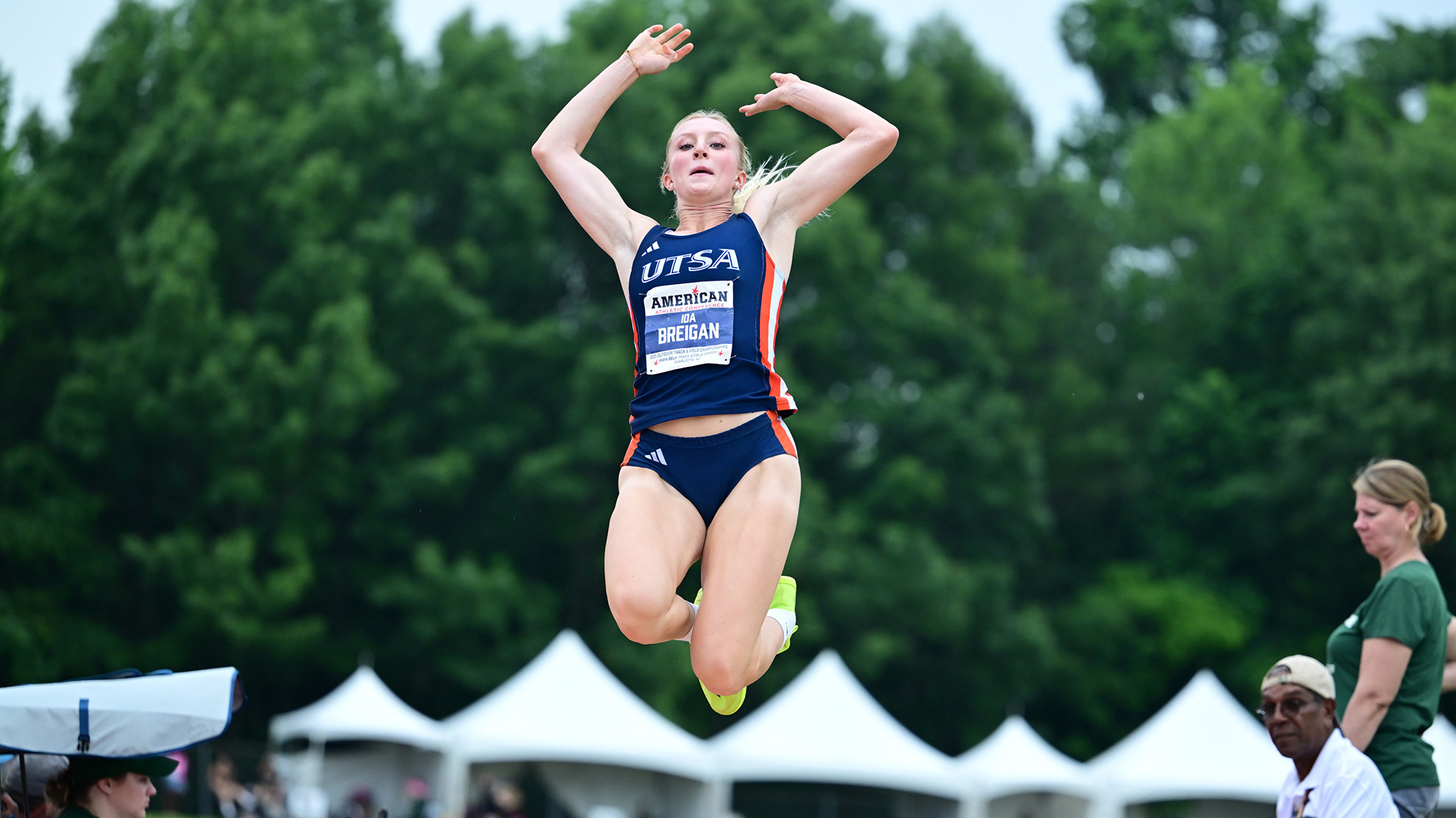 Breigan earns AAC Outdoor Field Most Outstanding Performance
