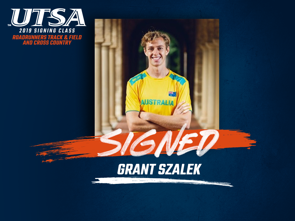 Track Field signs Australian state champion jumper UTSA Athletics Official Athletics Website